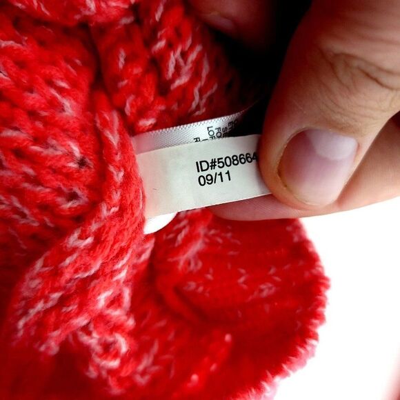 Express Pink Cable Knit Sweater XS Wool Acrylic Round Neck Pullover - Picture 6 of 6